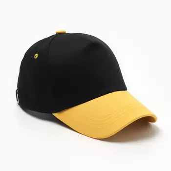 Кепка детская KAFTAN, размер 52-54, чёрный/жёлтый