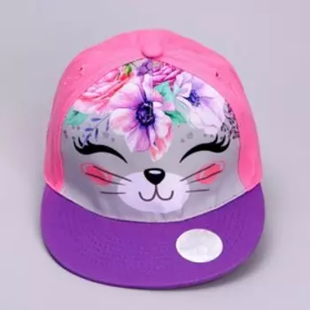 Кепка детская «Киса»р-р. 52см МИКС