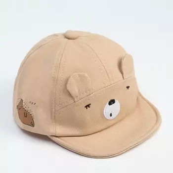 Кепка детская MINAKU бежевая, размер 48