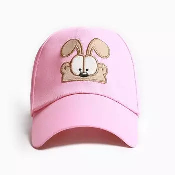 Кепка детская MINAKU «Дружок», размер 48-50, розовая