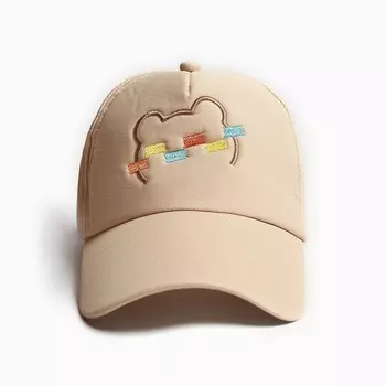 Кепка детская MINAKU "Мишка" беж, р-р 48-50