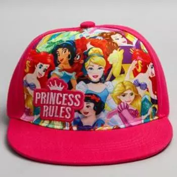 Кепка детская, "Princess" Принцессы р-р 52-56