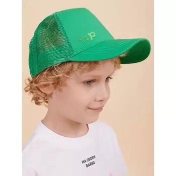 Кепка детская, размер 48-50, цвет яблочный