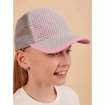 Кепка детская, размер 51-52, цвет розовый