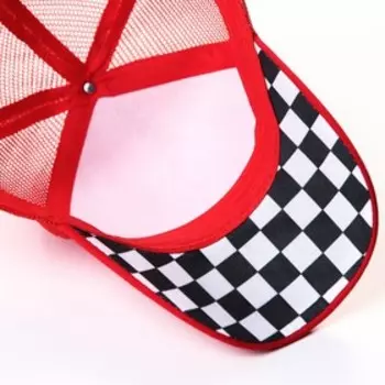 Кепка детская с сеткой, размер 52-56 «Тачки»