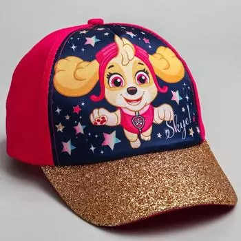Кепка детская для девочки, размер 52-56, Щенячий патруль