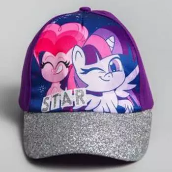 Кепка детская для девочки, размер 52-56, My Little Pony