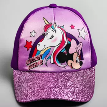 Кепка детская, размер 52-56 «Единорог, Минни Маус»