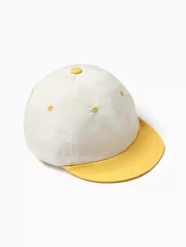 Кепка «Крошка Я», размер 46-48, бежевая/жёлтая