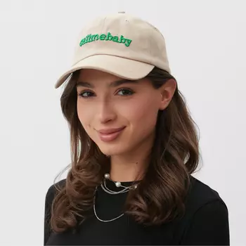 Кепка MINAKU Callmebaby, бежевая, размер 56-58