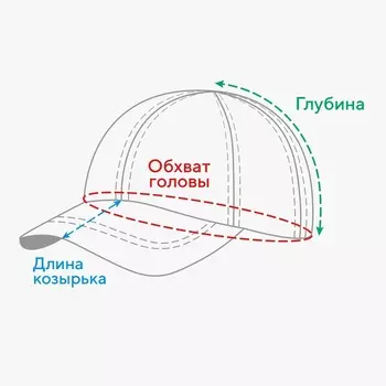 Кепка мужская MINAKU, цвет темно-синий, р-р 56-58
