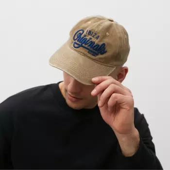 Кепка мужская MINAKU Ibiza, размер 56-58, светло-коричневая