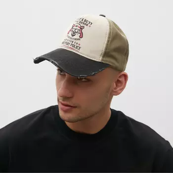 Кепка мужская MINAKU It's not a duty, размер 56-58, хаки