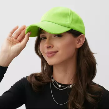 Кепка женская MINAKU, зелёная, размер 56-58