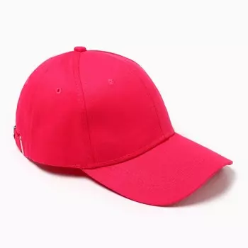 Кепка однотонная MINAKU, фуксия, размер 58, хлопок 100%