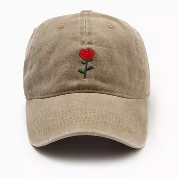 Кепка женская "Роза" MINAKU, цв. бежевый, р-р 58