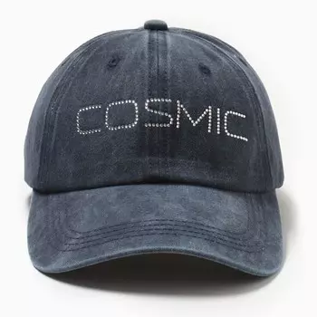 Кепка женская со стразами MIST Cosmic, синяя, размер 56-58