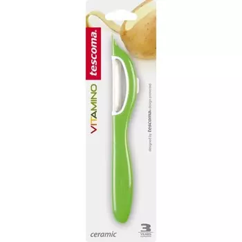 Керамическая овощечистка с продольным лезвием