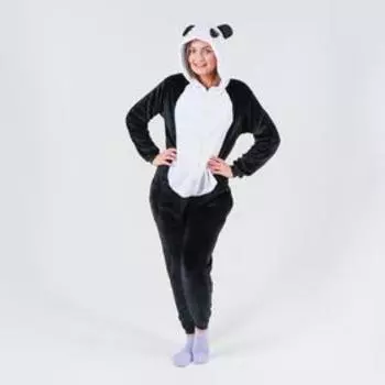 Кигуруми «Панда», закрытые глазки, р. 42-44, рост 164-170 см