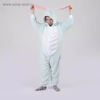 Кигуруми «Заяц, длинные уши», рост 140 см