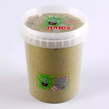 Кинетический песок 600 г, желтый