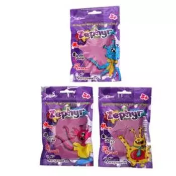 Кинетический пластилин «Zephyr» фиолетовый 0,075 кг