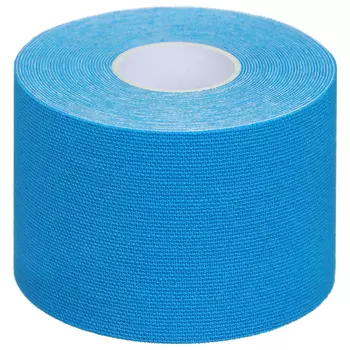 Кинезиотейп ONLYTOP, 5 см х 5 м, цвет голубой