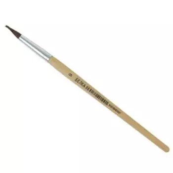 Кисть белка круглая № 9, ручка дерево