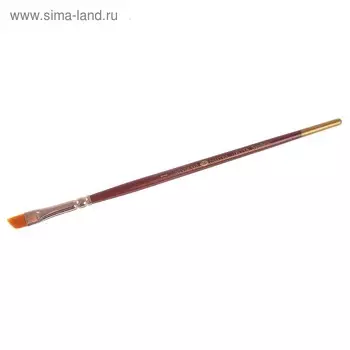 Кисть Decola № 1, синтетика скошенная, b=7 мм