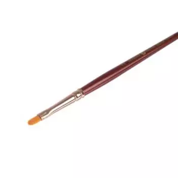Кисть Decola № 2, синтетика, овальная, d=4 мм