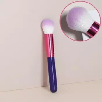 Кисть для макияжа «PENCIL», 15,5 (+/- 1) см, цвет фиолетовый/розовый