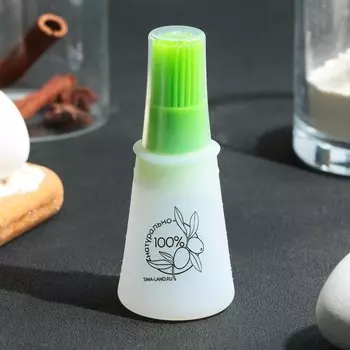 Кисть для масла «Натурально», 11.85.2 см, силикон