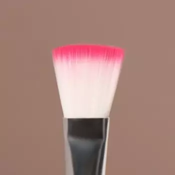 Кисть для масок, 14 (+/- 1) см, цвет чёрный