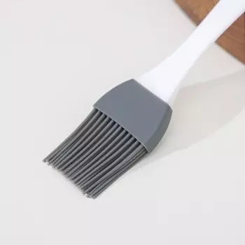 Кисть Доляна «Фобос», силикон, 16.52.9 см, серая