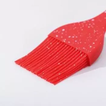 Кисть Доляна «Гранат», силикон, 254 см, красная