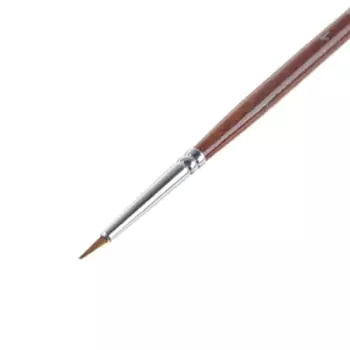 Кисть колонок, круглая №1, "Гамма"