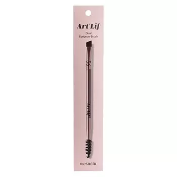 Кисть косметическая Art'Lif Dual Eyebrow Brush 56