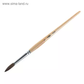 Кисть коза, круглая №7, «Гамма»