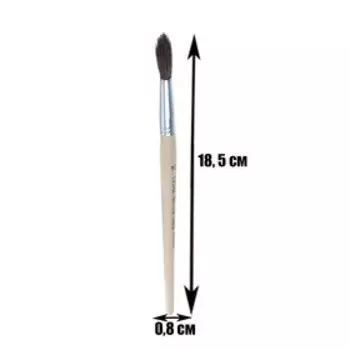 Кисть круглая, ворс "Пони", № 10