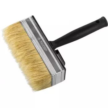 Кисть-макловица ЗУБР ОПТИМА 01802-15, светлая щетина, пластмассовый корпус, 50х150мм