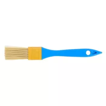 Кисть плоская ЛОМ промо, искусственная щетина, пластиковая рукоятка, 1", 25 мм
