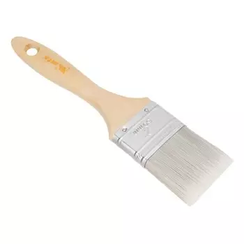 Кисть плоская MTX Евро 83087, искусственная щетина, деревянная рукоятка, 2"