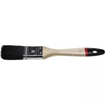 Кисть плоская STAYER UNIVERSAL 01022-025, натуральная щетина, деревянная ручка, 25 мм