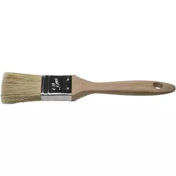 Кисть плоская STAYER UNIVERSAL-LUX, натуральная щетина, деревянная ручка, 25 мм, 1"
