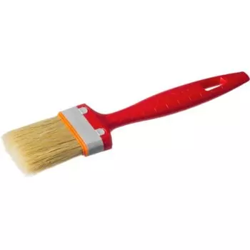 Кисть плоская ЗУБР 01015-050, натуральная щетина, пластмассовая ручка, 2/50мм