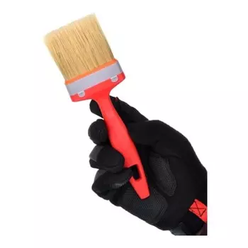 Кисть плоская ЗУБР 01015-063, натуральная щетина, пластмассовая ручка, 2,5/63мм