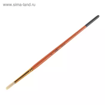 Кисть щетина, круглая №4, "Гамма"