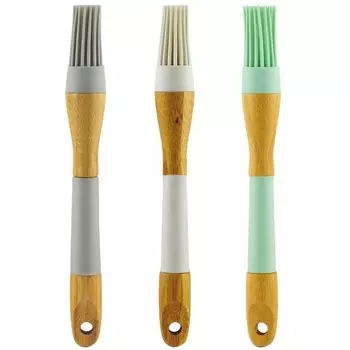 Кисть силиконовая Lenardi, 22.5 см, цвет МИКС