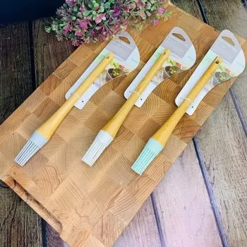 Кисть силиконовая Lenardi, 24 см, цвет МИКС