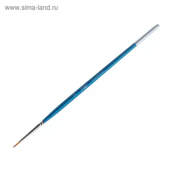 Кисть синтетика, круглая №2, "Гамма"